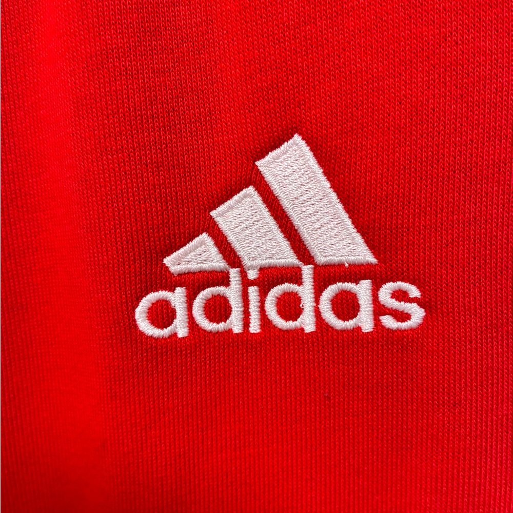 Adidas Manchester United full zip hoodie French Terry NWOT - Picture 2 of 6